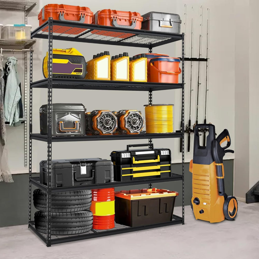 GarveeTech Heavy Duty Garage Shelving Unit, 60 in L x 24 in W x 78 in H Adjus...