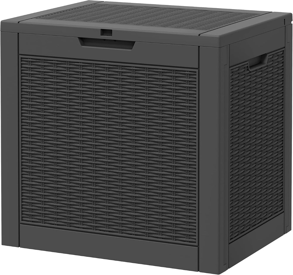 NUNU LAB 30 Gallon Outdoor Storage Box Waterproof, Outside Package Delivery D...