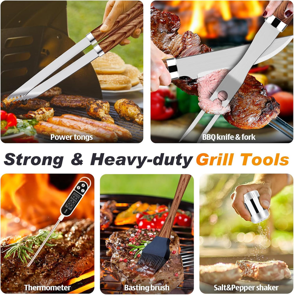 ROMANTICIST 26pcs Grilling Gifts for Men, Dad Gifts for Father's Day, Sta...