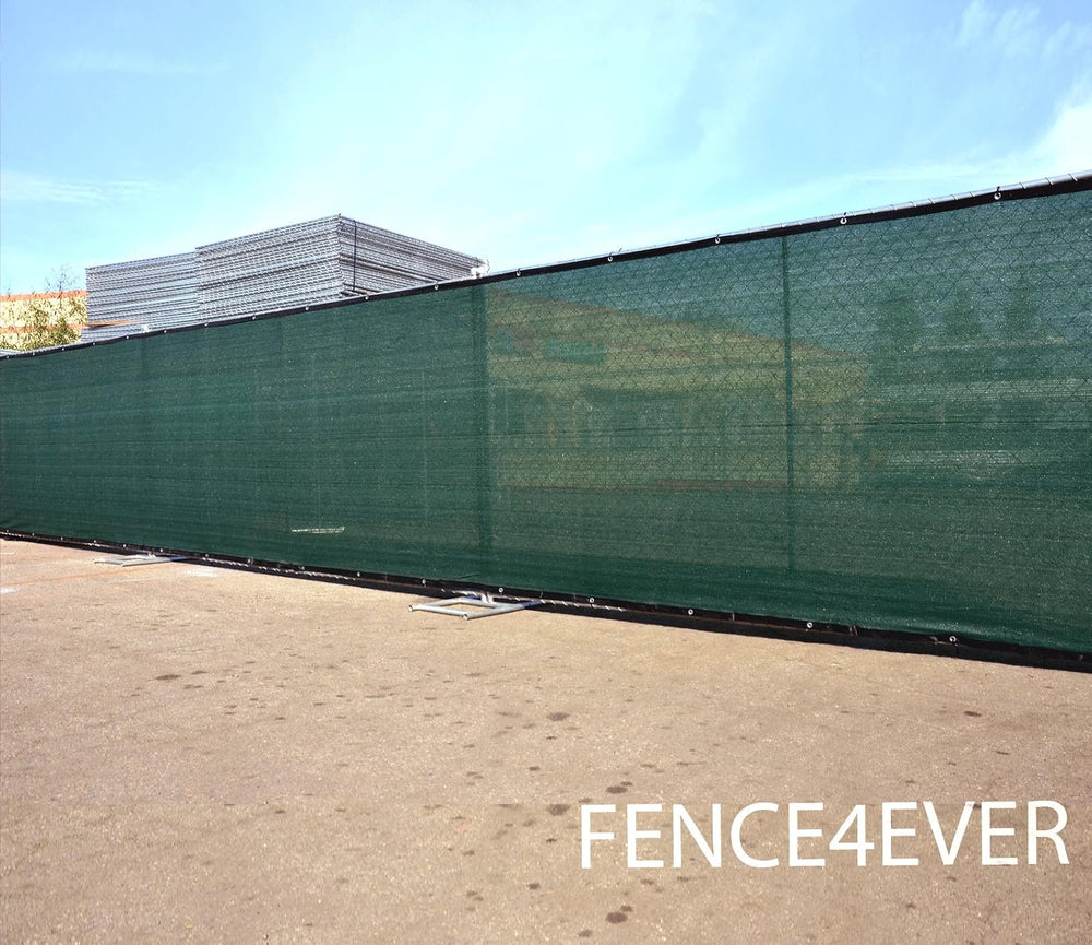 4'x50' 4ft Tall 3rd Gen Olive Green Fence Privacy Screen Windscreen F...