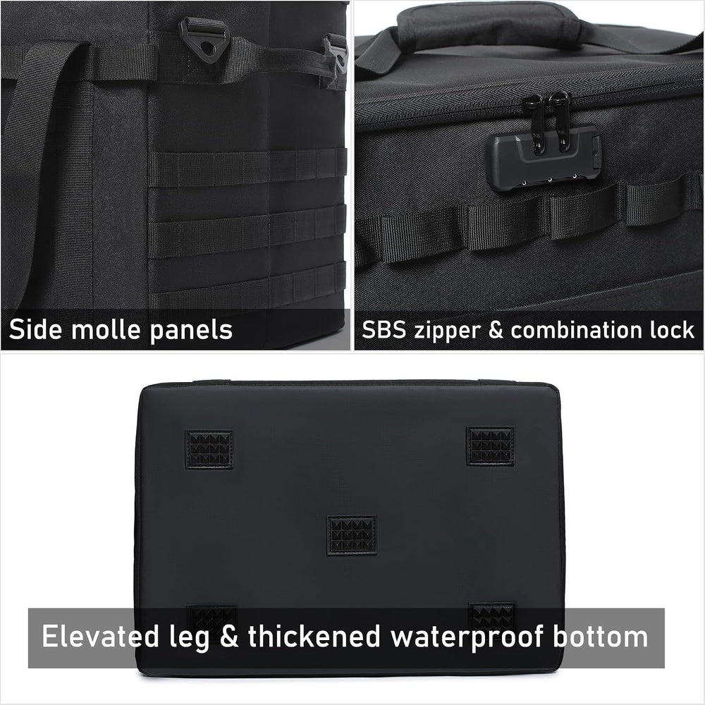 Tactical Camping Storage Bag Utility Tote Bag Camp Kitchen & Trunk Organi...