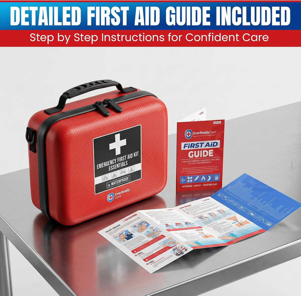 461 PCS | WaterProof First Aid Kit For Car, Home, Emergency & Travel
