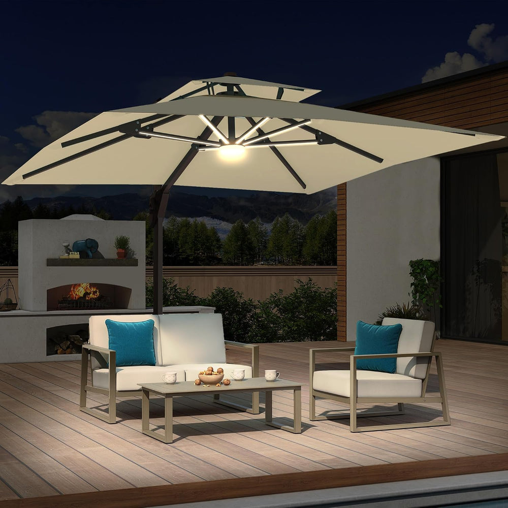 Outdoor Cantilever Patio Umbrella