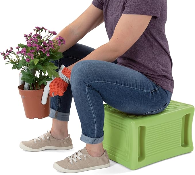 Simplay3 Handy Home 3-Level Heavy Duty Work/Garden Seat - 12" x 15"...