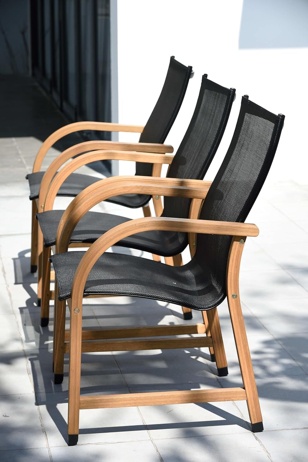 Urban Elements Mykonos 9-Piece Rectangular Patio Furniture Set | 100% Certifi...