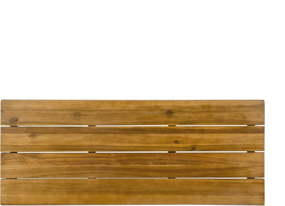 Christopher Knight Home Denali Ouotdoor Industrial Acacia Wood Bar Table with...