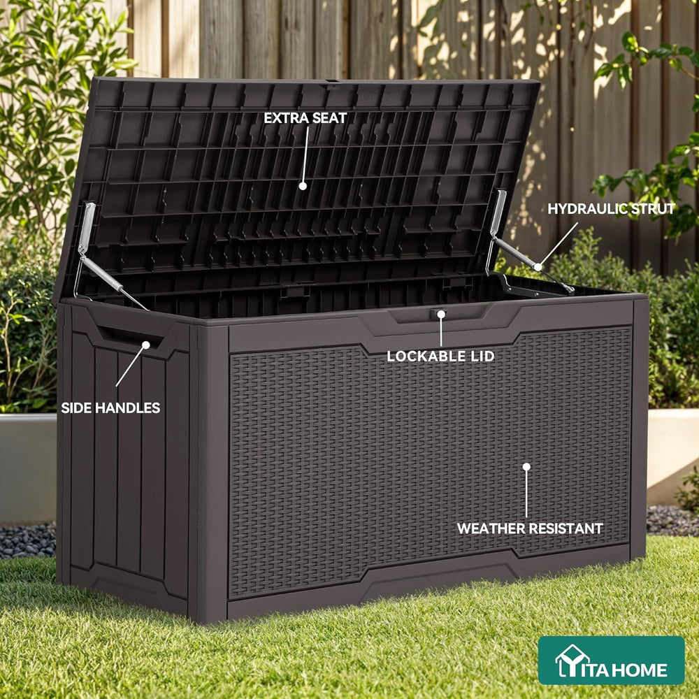 YITAHOME 80 Gallon Outdoor Storage Box