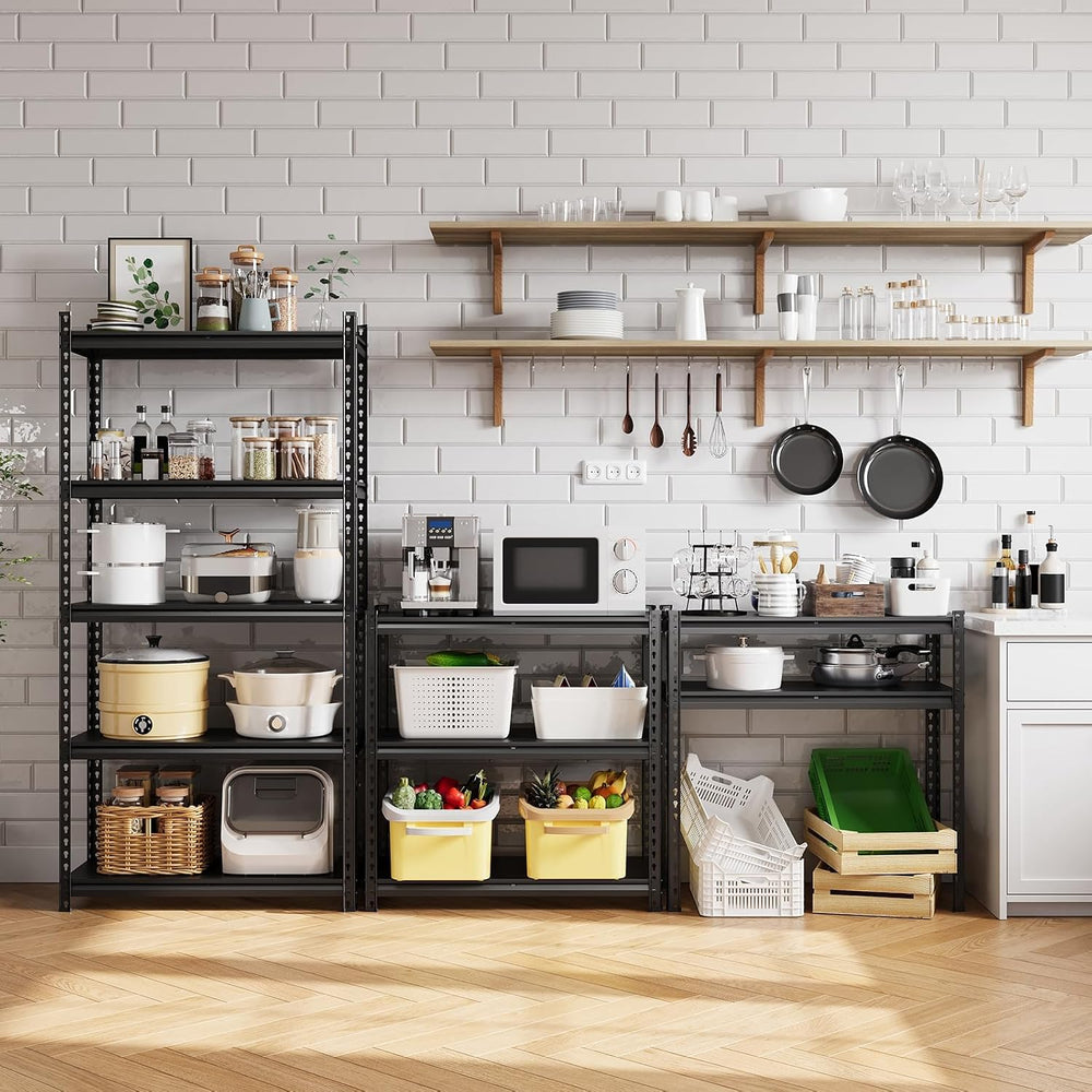 Garvee 3 Tier Steel Garage Storage Shelves, 36" W x 18" D x 36&quot...
