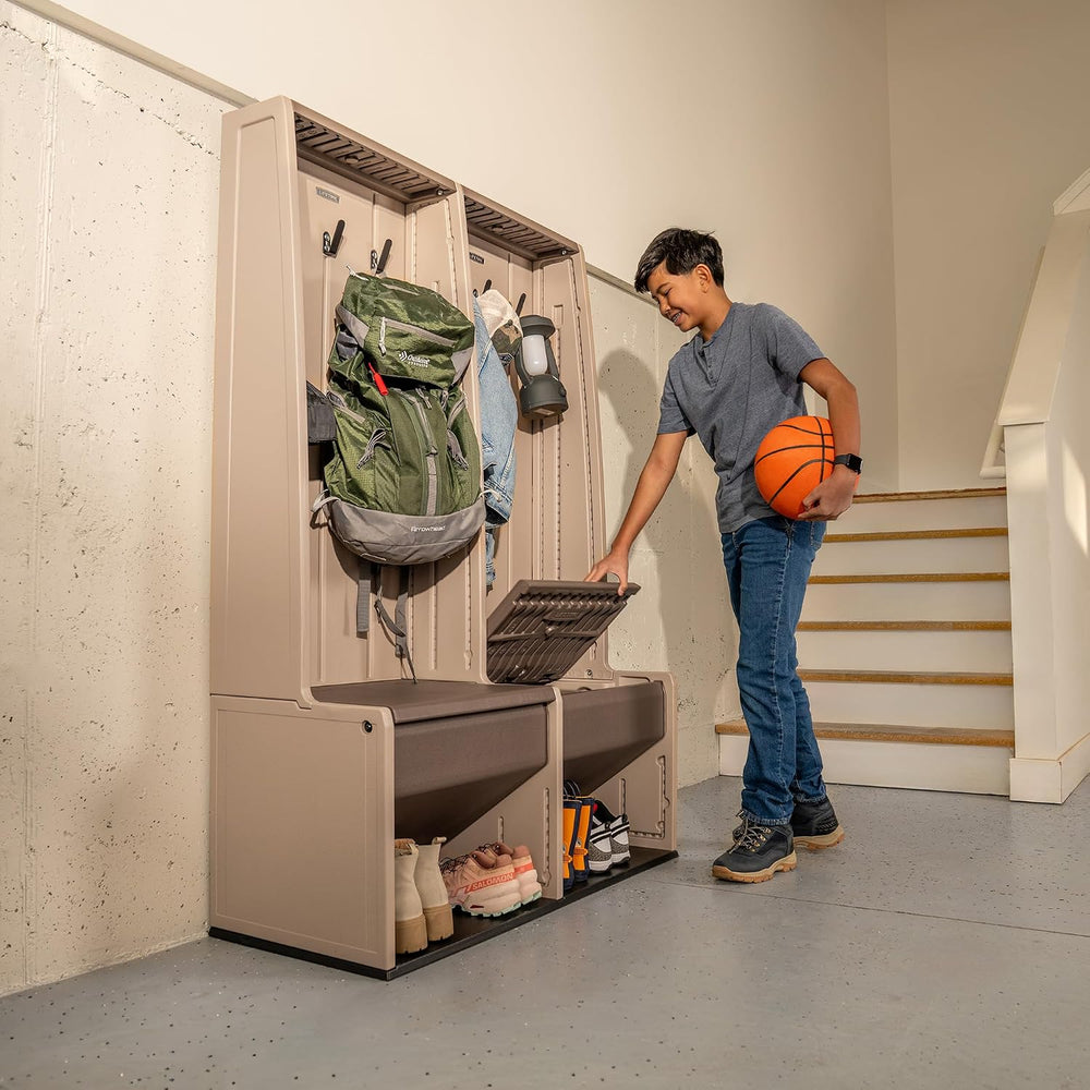 LIFETIME Home & Garage Storage Locker, Multi Purpose Organizer