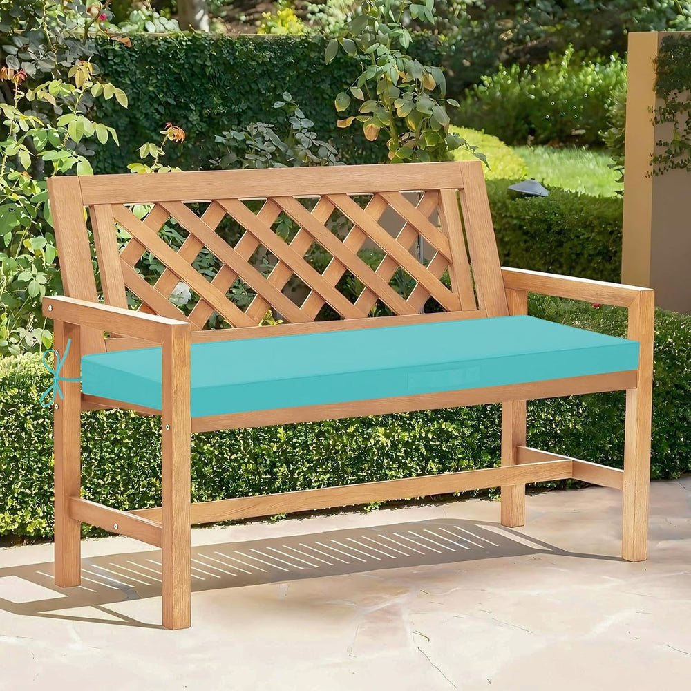 downluxe Outdoor Bench Cushion Waterproof, 48 x 18 Inch Patio Furniture Cushi...