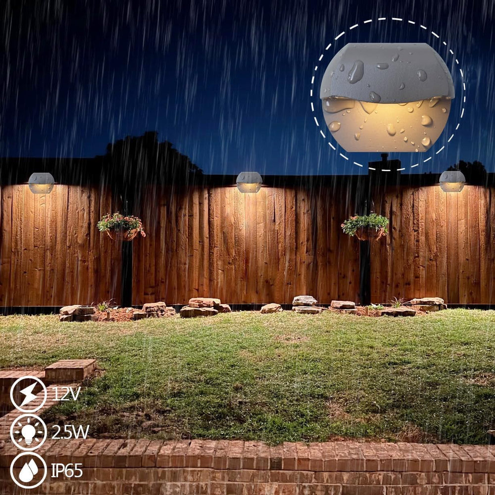 Arrownine Cast Aluminum 2.5W Deck LED Lights Low Voltage Landscape Lighting