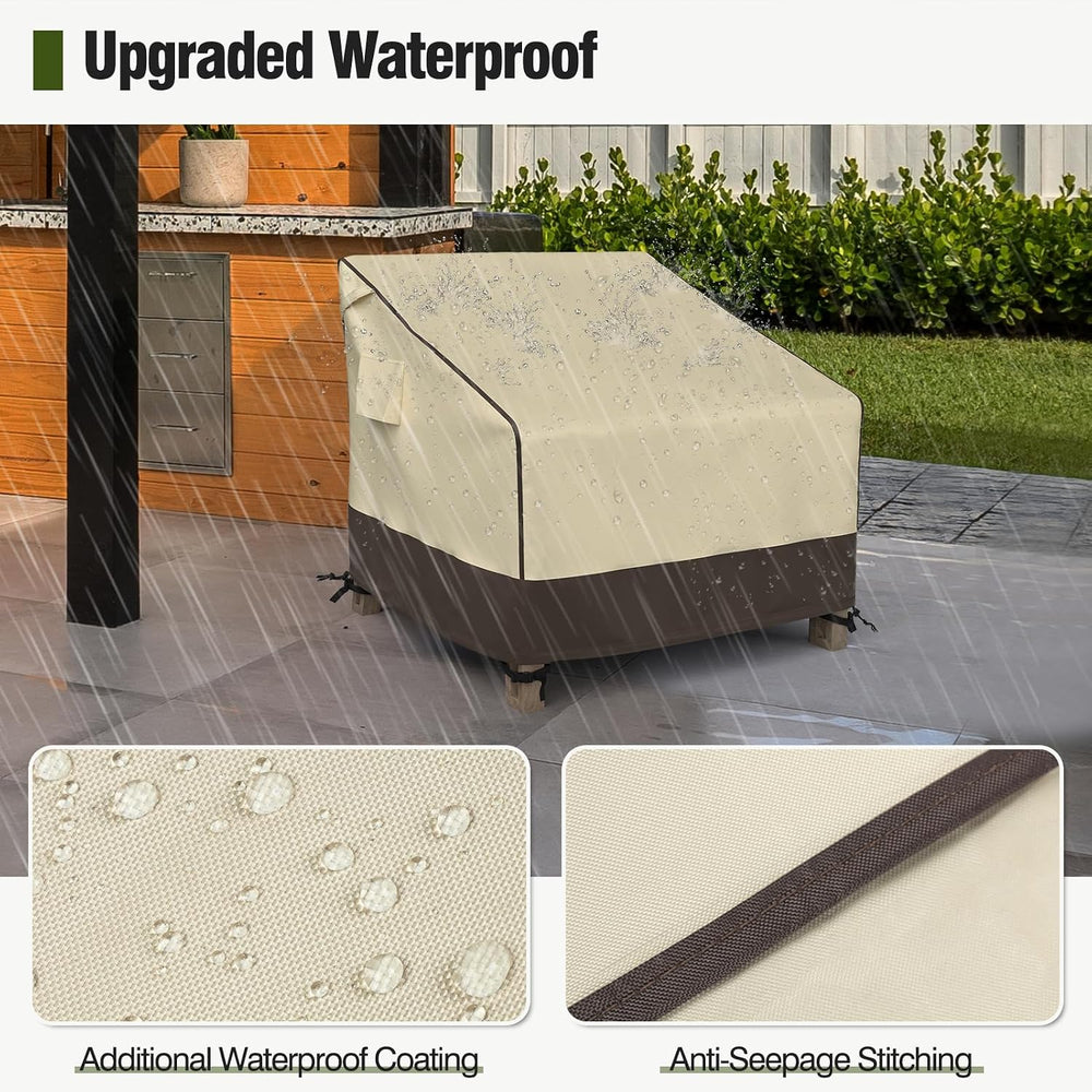 MR. COVER Patio Chair Covers Waterproof, Outdoor Furniture Covers for Rocking...