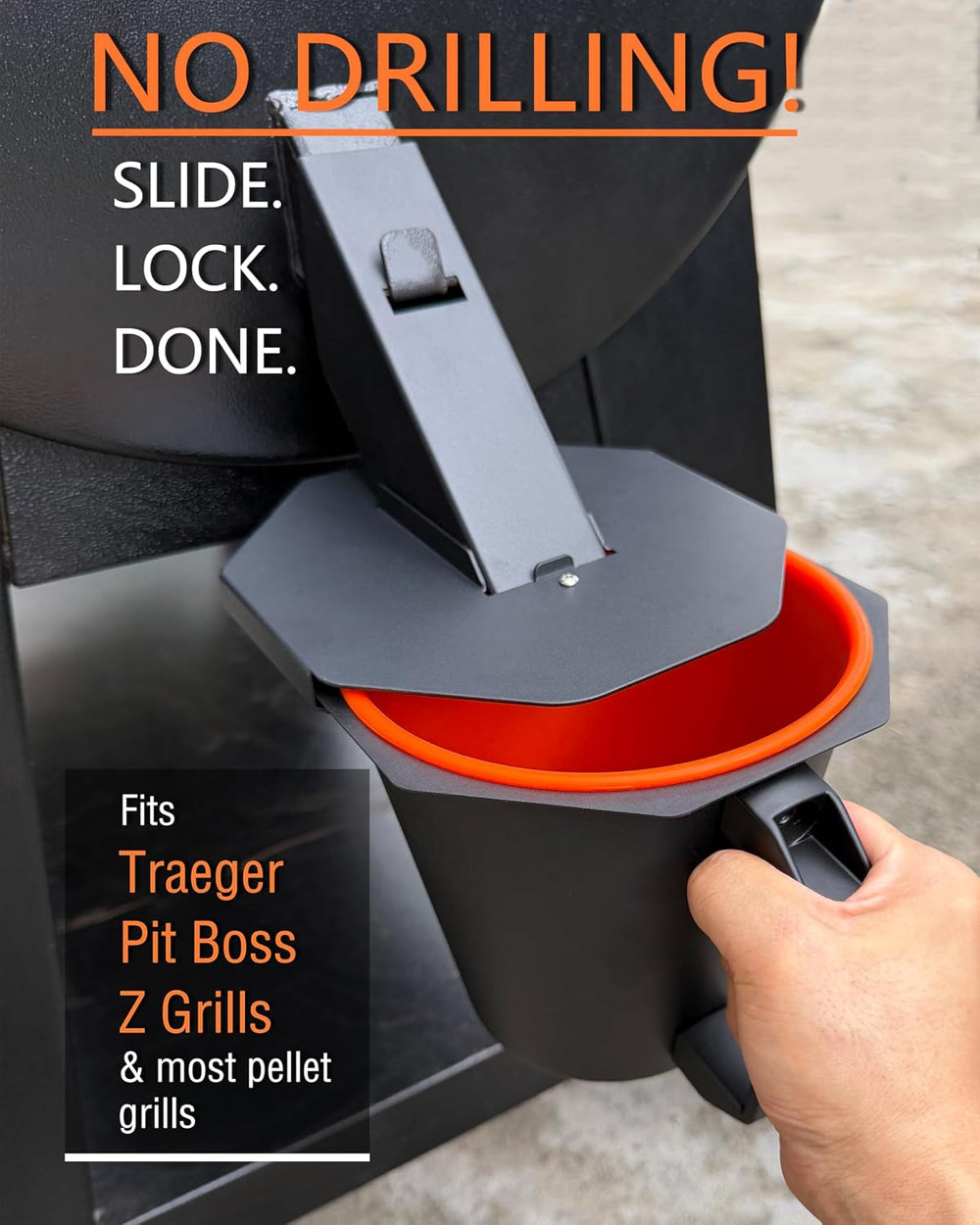 Upgraded Grease Bucket & Liner for Traeger Pellet Grill Accessories | Dur...