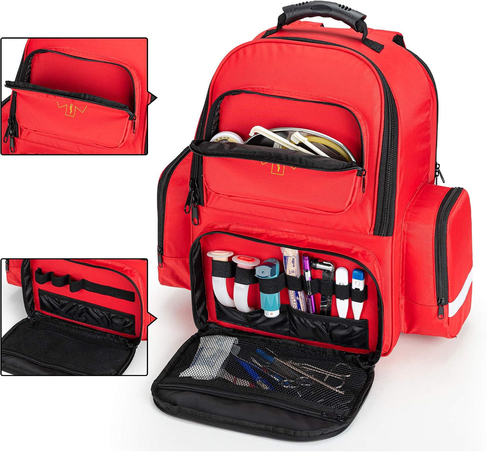 Trunab Trauma Backpack First Responder Bag, EMT Jump Pack