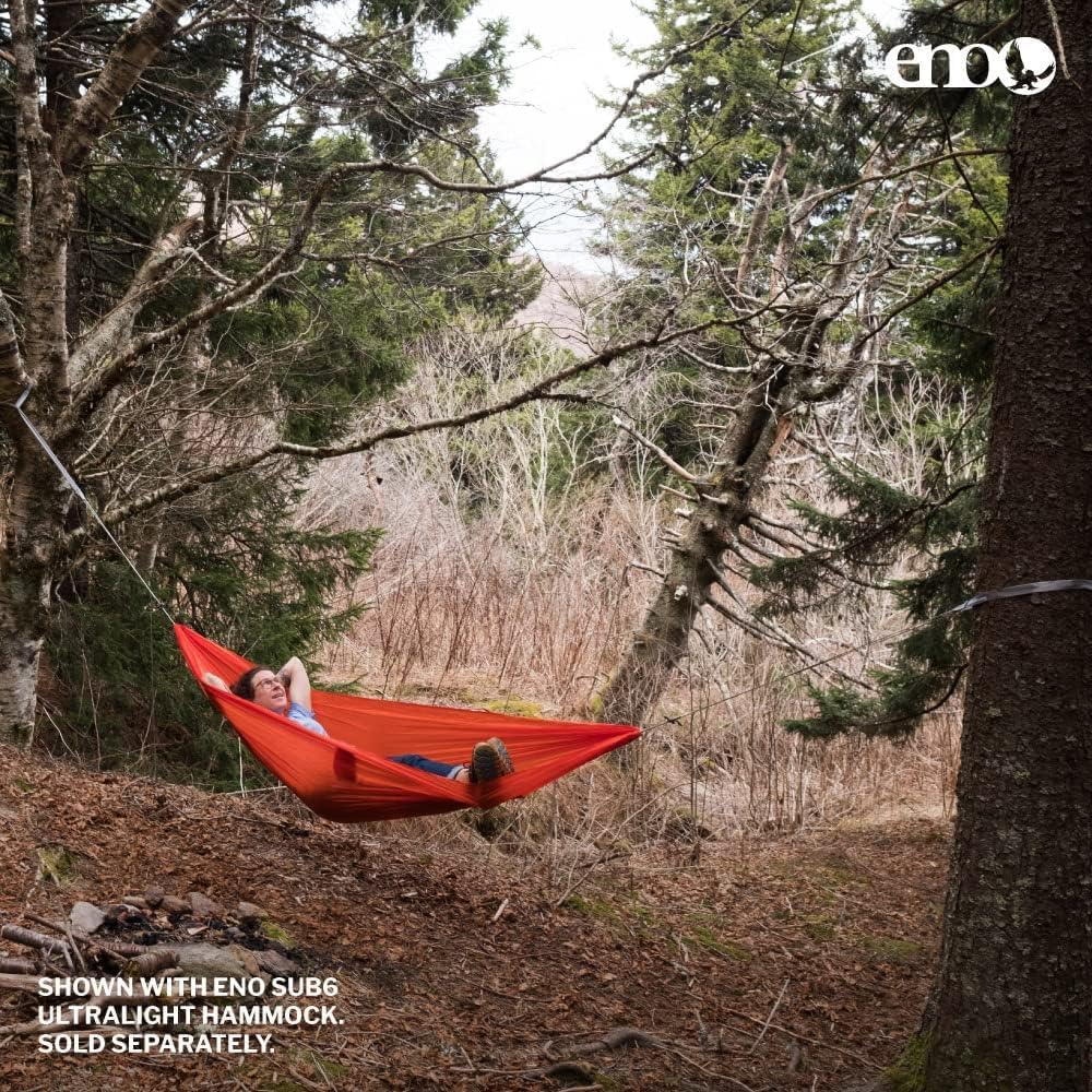 ENO, Eagles Nest Outfitters Helios Ultralight Hammock Straps Suspension Syste...