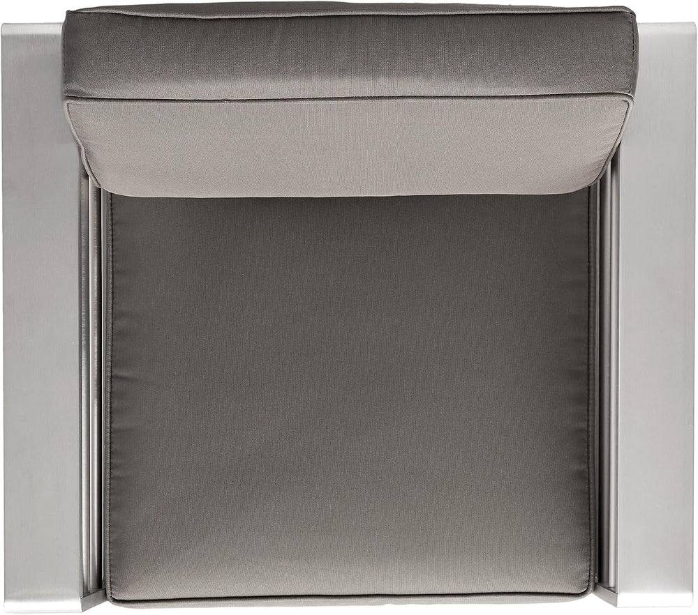 Christopher Knight Home Crested Bay Aluminum Patio Chat Set, 5-Pcs Set, Khaki...