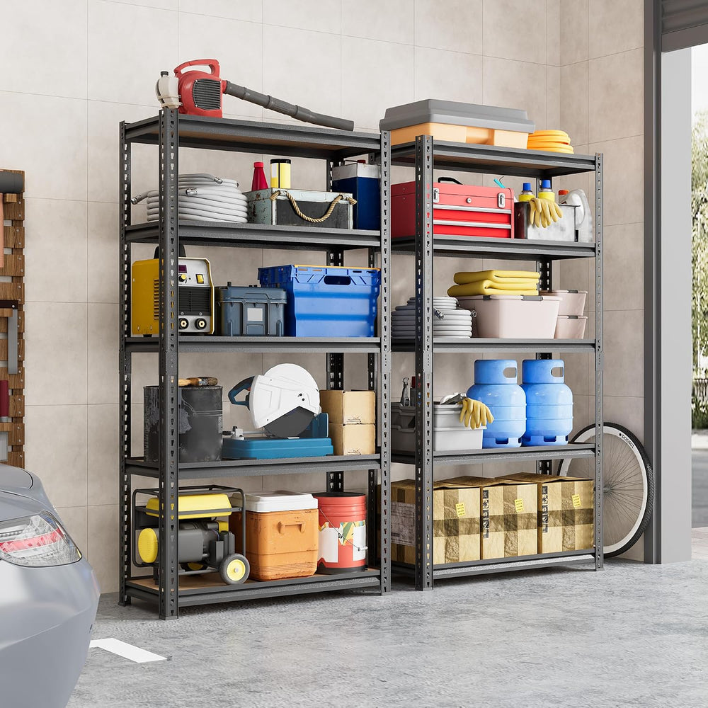 71.9" H Garage Shelves,Garage Storage Shelves Heavy Duty,Heavy Duty Gara...