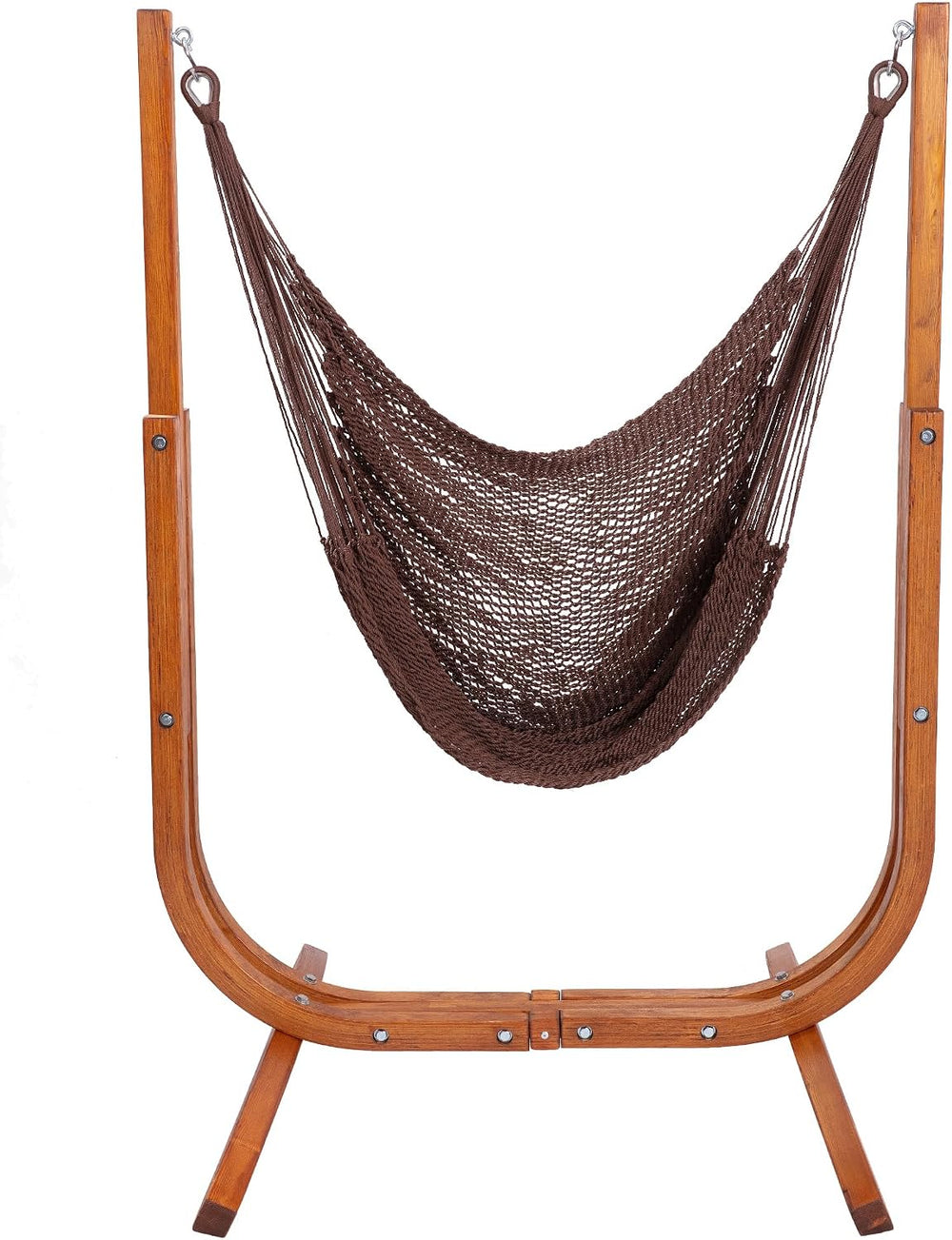 Hammock Chair with Stand, Jumbo, Wooden Hammock Swing Set