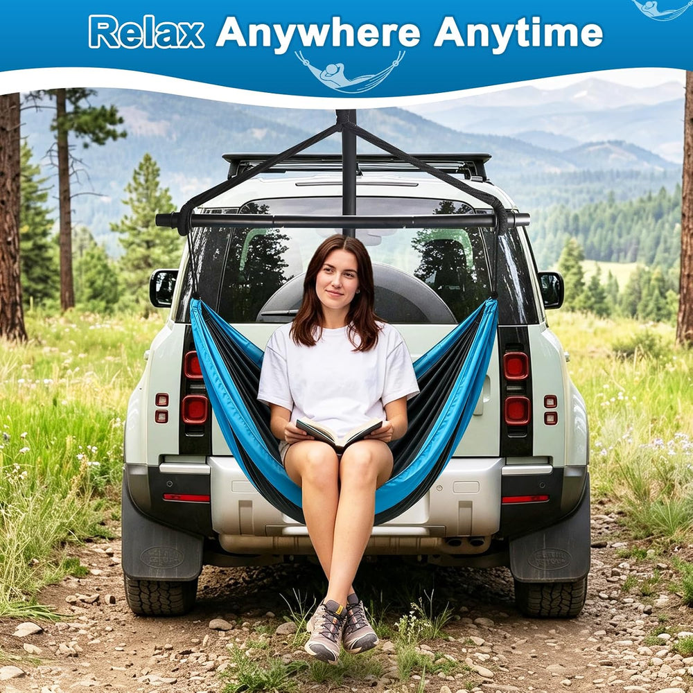 Trailer Hammock Hitch Stand for 2" Vehicle Receiver, Heavy-Duty Hammock ...