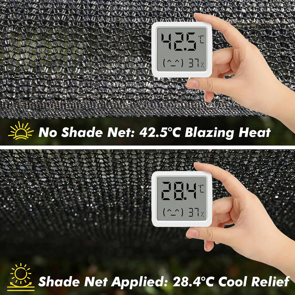 Artpuch 50% Black Garden Shade Cloth Roll for Plants, 5'10" x 100 FT