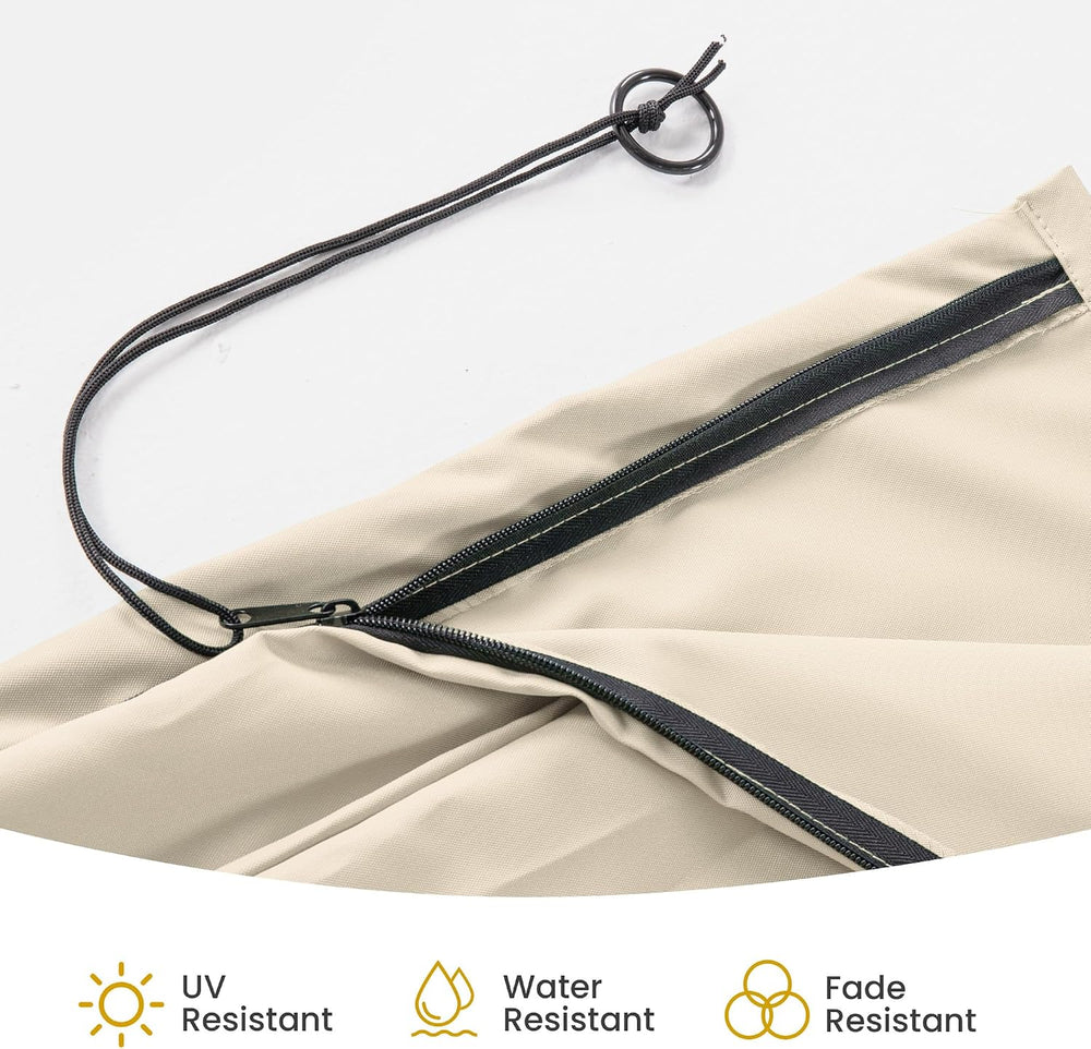 Deconk Patio Cantilever Umbrella Cover Outdoor Offset umbrellas Covers