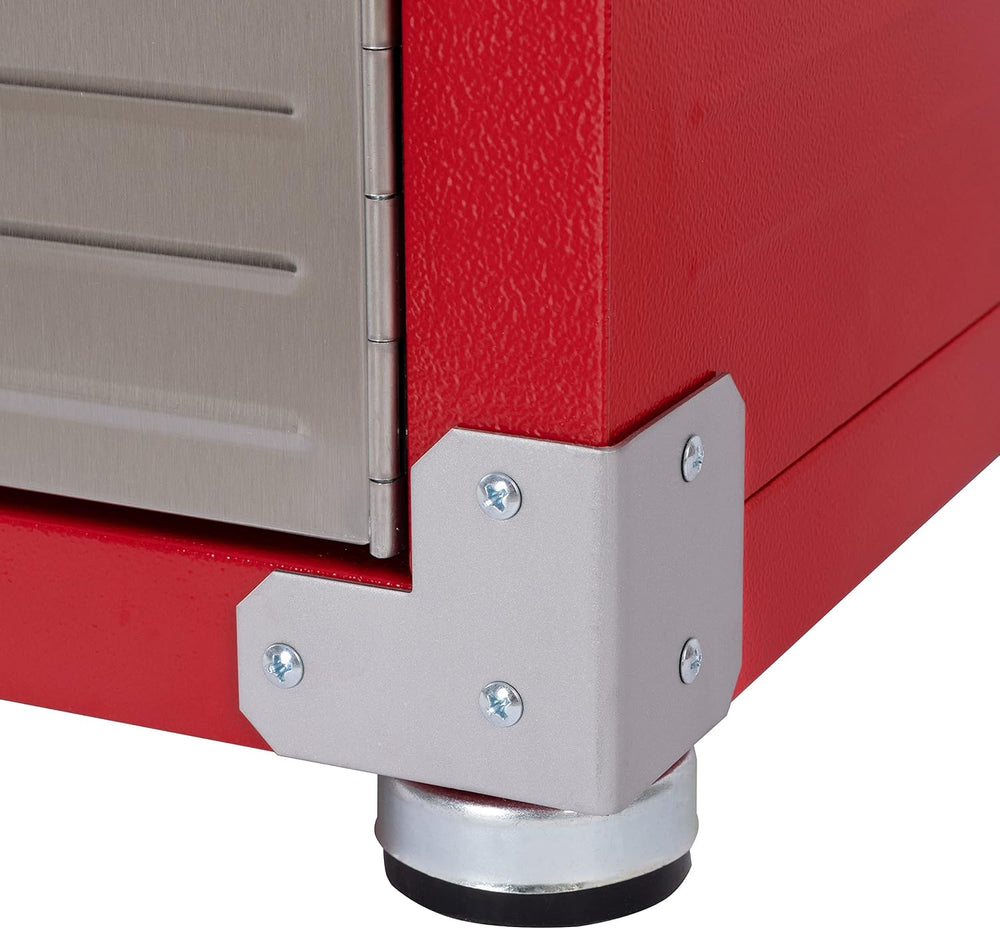 Seville Classics UltraHD 2-Piece Heavy Duty Mega Solid Steel Metal 2-Door Loc...