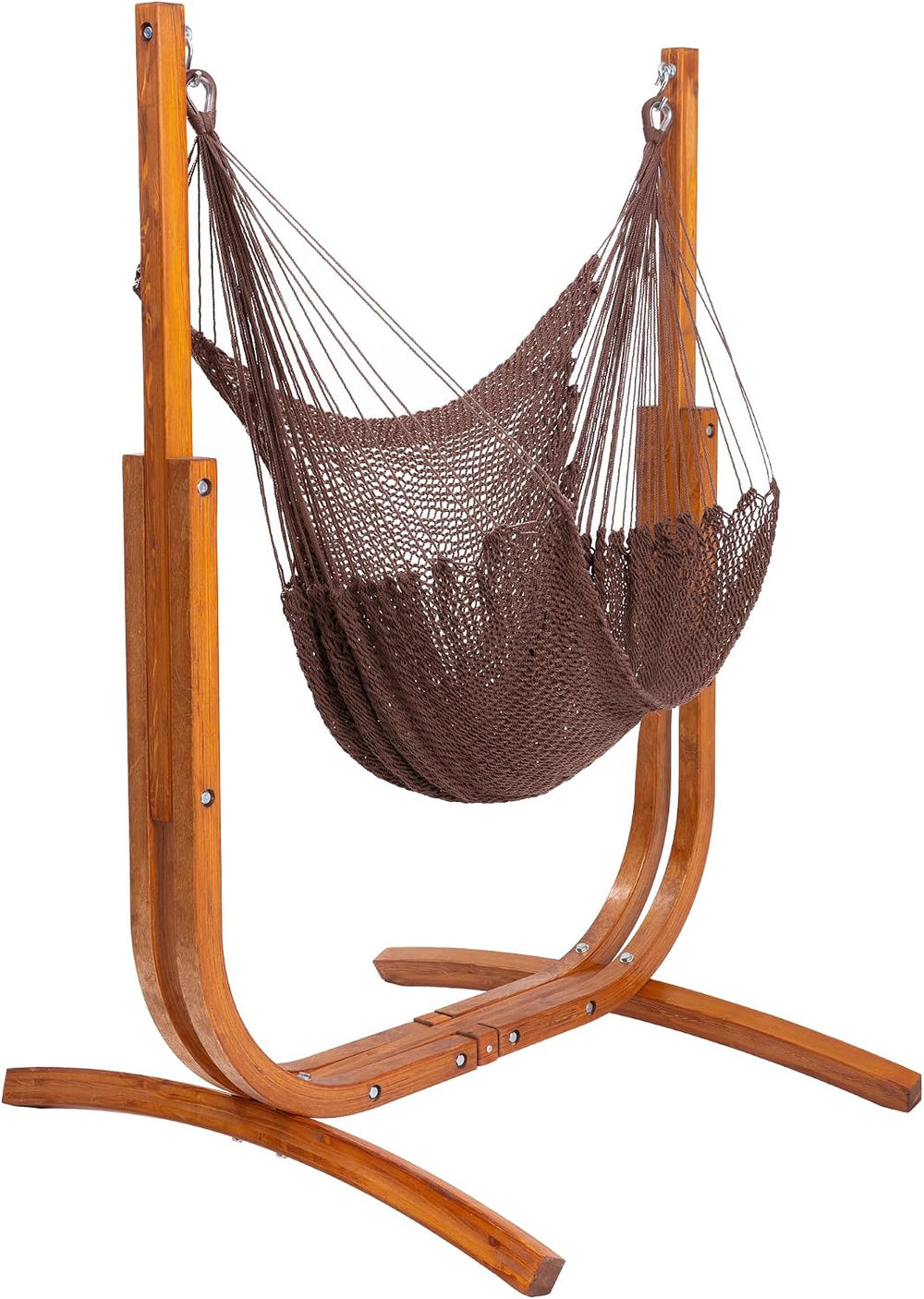 Hammock Chair with Stand, Jumbo, Wooden Hammock Swing Set