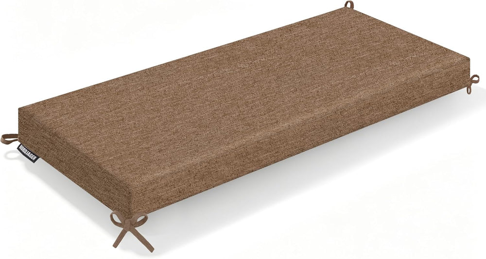 Nordjager Outdoor Bench Cushion, 48 x 18 Inch Waterproof Patio Cushion
