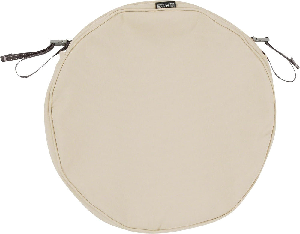 Classic Accessories Montlake Water-Resistant 15 x 2 Inch Round Outdoor Chair ...