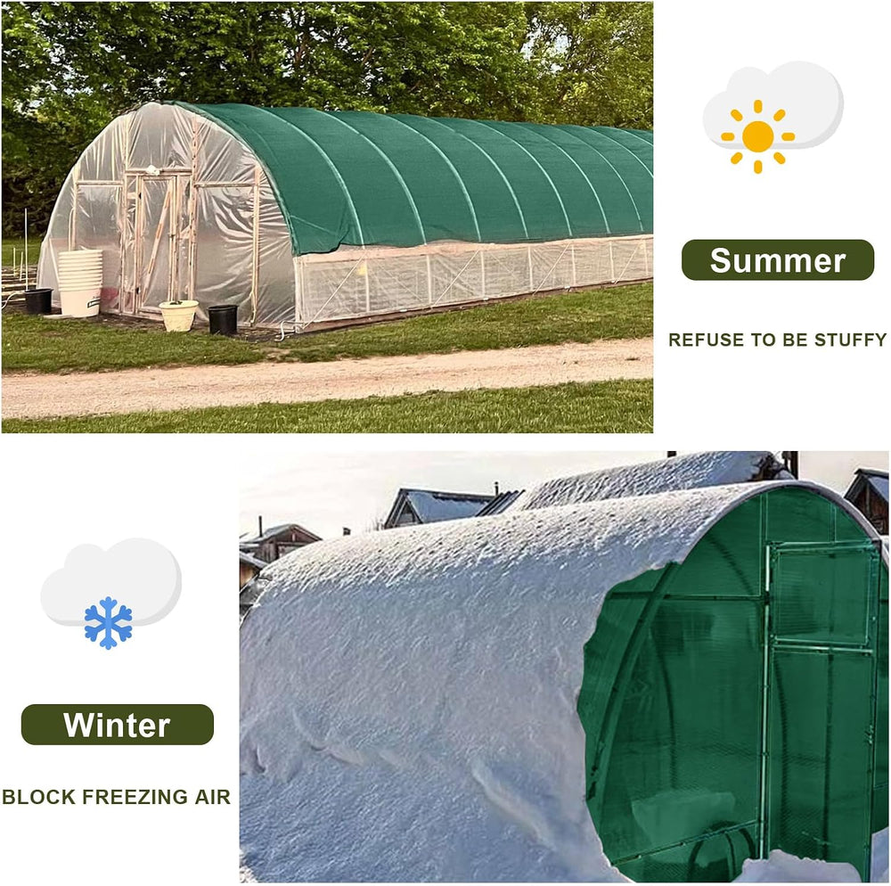 LOVE STORY Shade Cloth for Garden, 40% 20x30FT Sun Tarp, Dark Green