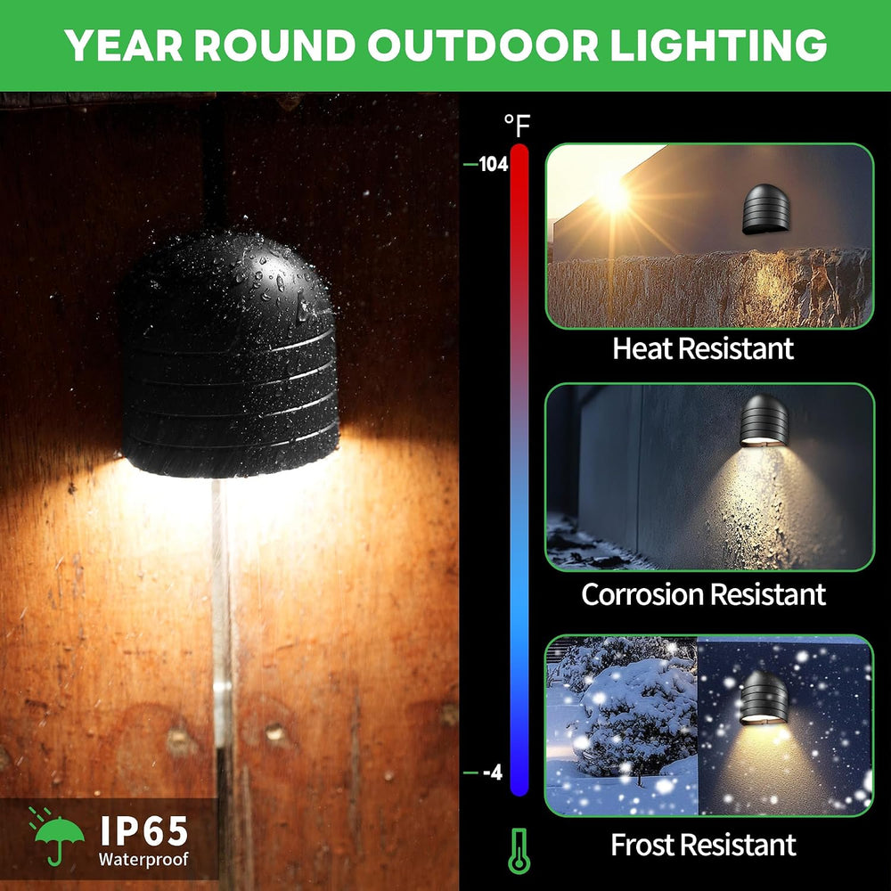 Low Voltage Landscape Deck Lights - 12V Step Lights LED Outdoor, Warm White &...