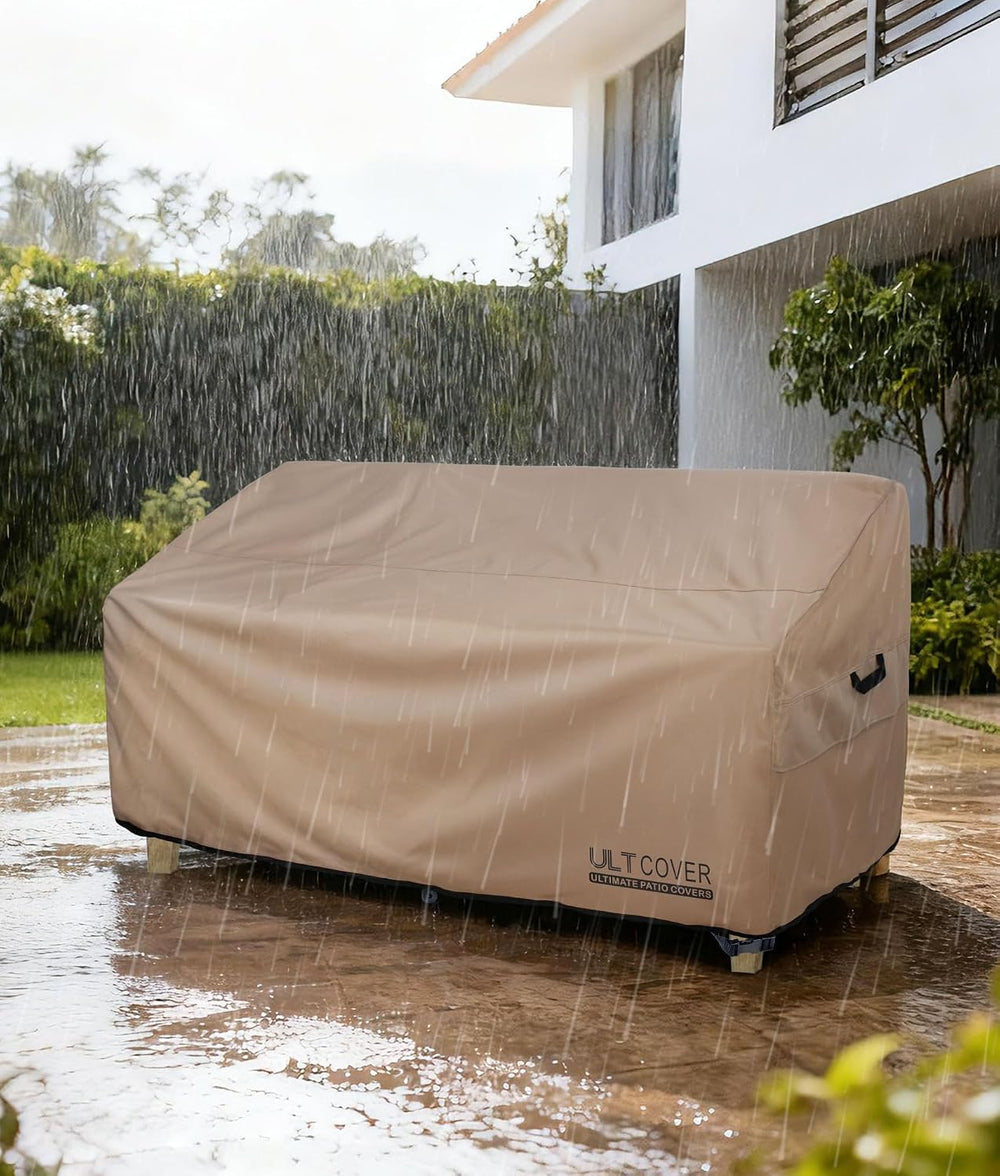 ULTCOVER Waterproof Patio Sofa Furniture Cover 76W x 40D x 35H in