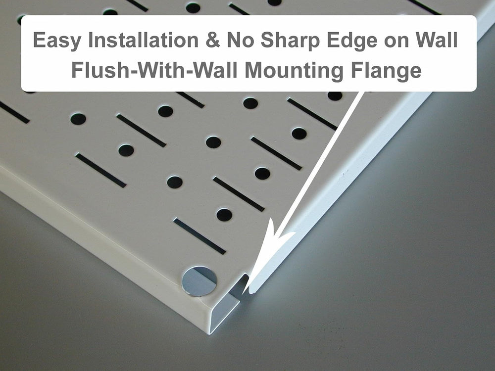 Wall Control Pegboard Organizer 4 ft. Metal Pegboard Standard Tool Storage Ki...