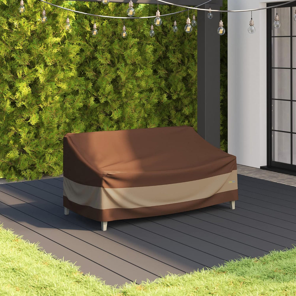 DUCKCOVERS Ultimate Patio Loveseat Cover, 62 "W x 38" D x 35" ...