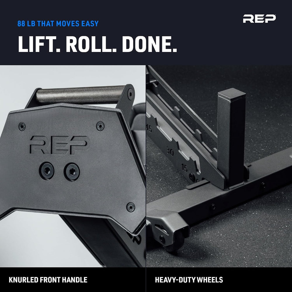 REP Nighthawk Adjustable Weight Bench | Home Gym Incline Decline Flat Workout...