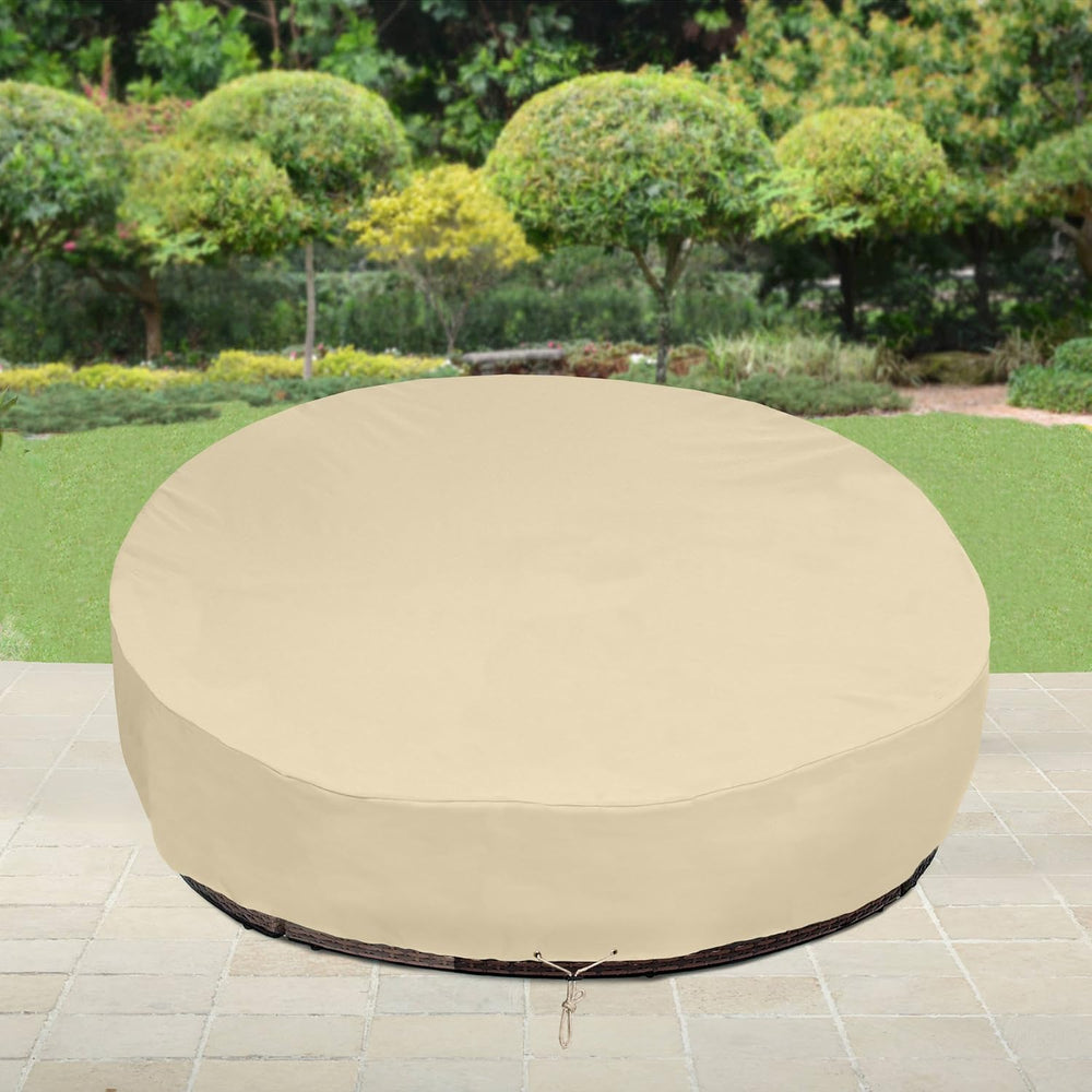 SunPatio Outdoor Daybed Cover Waterproof, 85"L × 88"W × 35"/16...