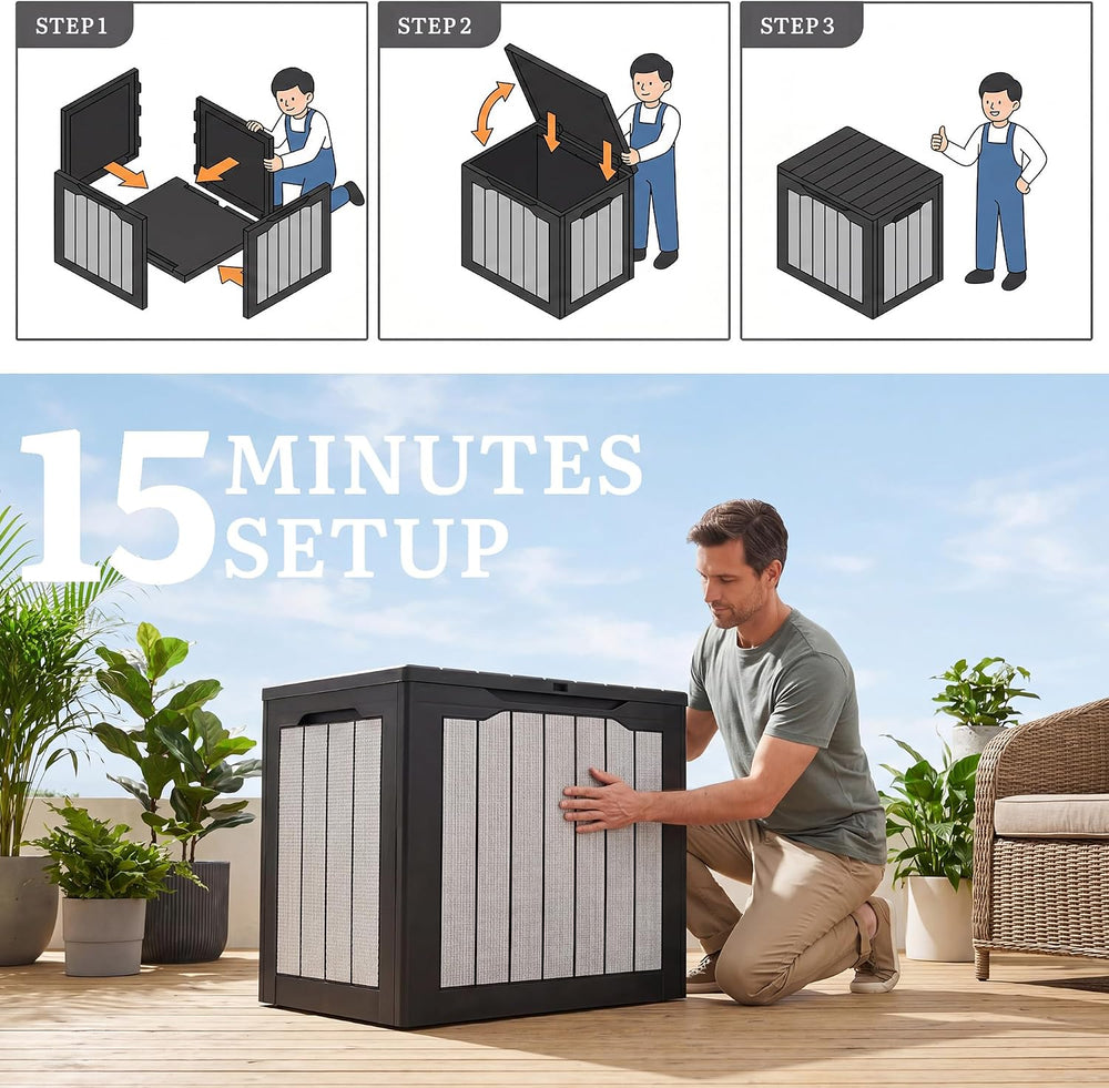 YITAHOME 30 Gallon Deck Box