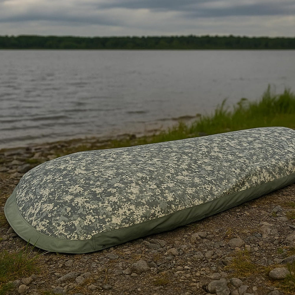 AKMAX Military Bivy Cover Sack Waterproof Sleeping Bag Shell Shelter Coyote