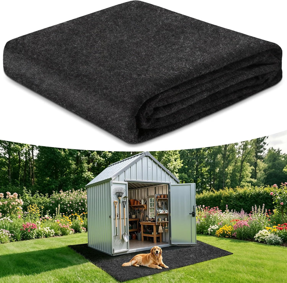 All-Weather Shed Floor Mat - for Outdoor Storage Shed and Shed with Floor, 2....