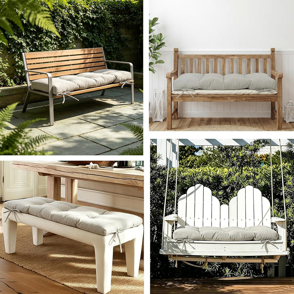 Bench Cushion,40"x16"x4" inch Patio Chair Cushion,Outdoot Benc...