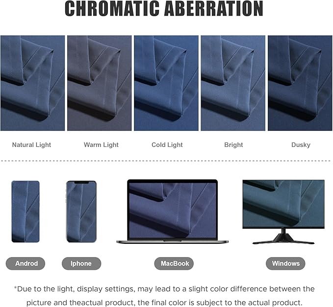 BONZER Outdoor Curtains for Patio Water Resistant Heavy Privacy Light Filteri...