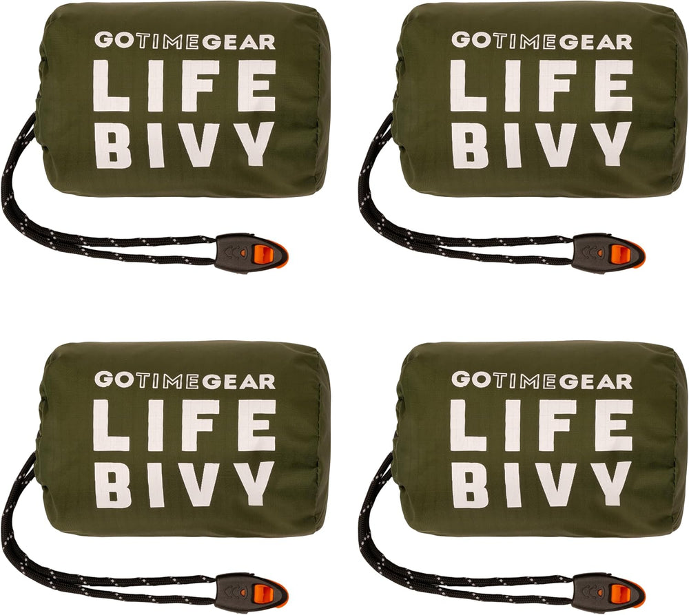 Go Time Gear Life Bivy Emergency Survival Sleeping Bag Thermal Bivy - Use as ...