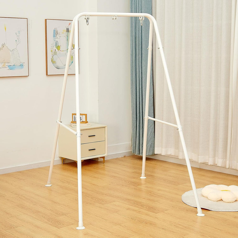 Foldable Hammock Stand, Portable Chair Stand, Heavy Duty Folding Frame for In...