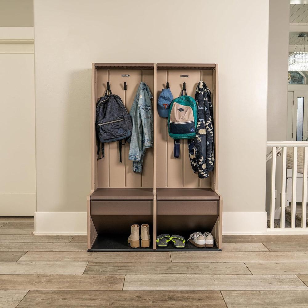 LIFETIME Home & Garage Storage Locker, Multi Purpose Organizer