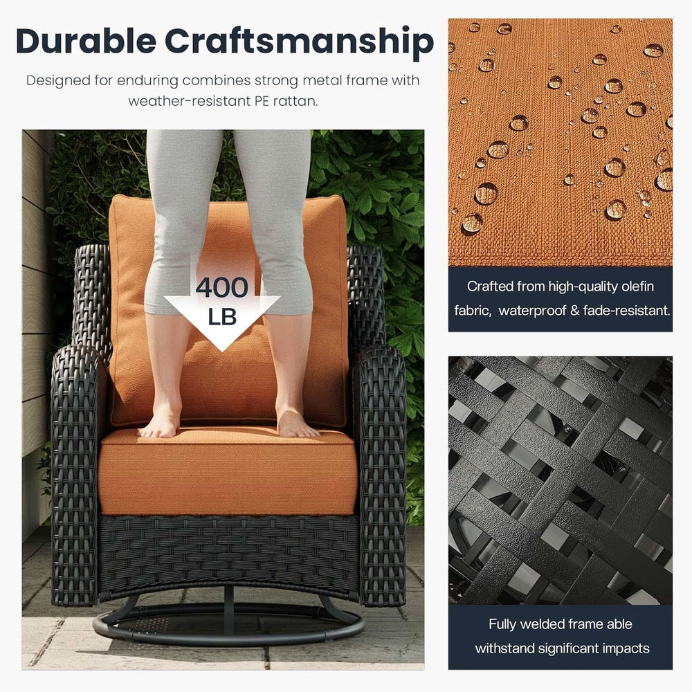10 Pieces Outdoor Patio Furniture Sets