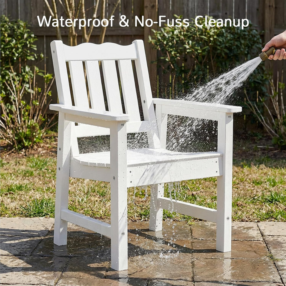 Stoog 3 Pieces All-Weather Patio Furniture Set, Include 2 Outdoor Chairs and ...