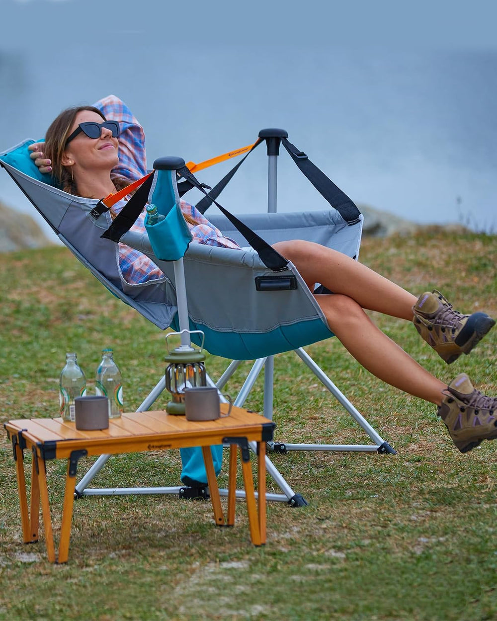 KingCamp Hammock Camping Chair, 10.3lbs Aluminum Lightweight Swing Chairs