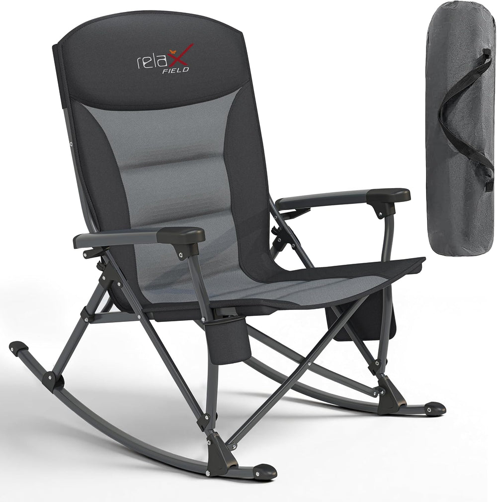 Rocking Camping Chair for Adults, Portable Chairs