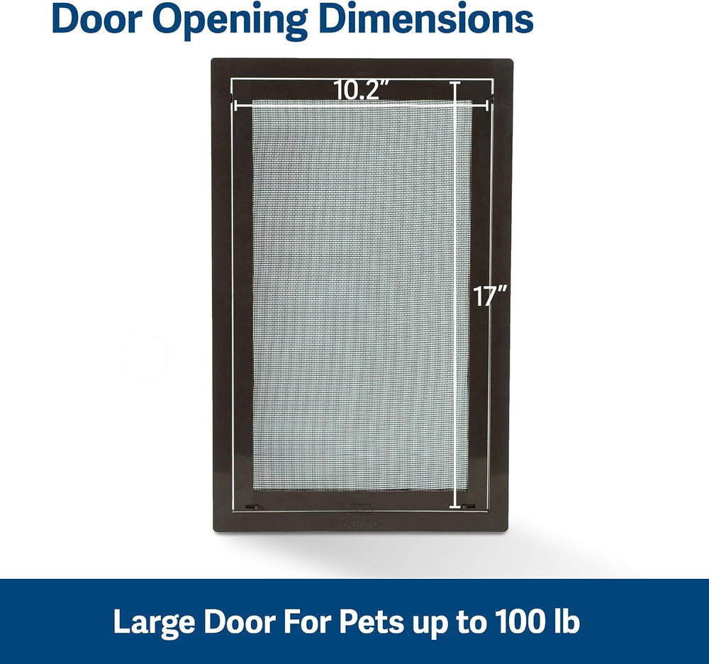PetSafe Screen Door for Dogs & Cats, Up to 100 lb, Large
