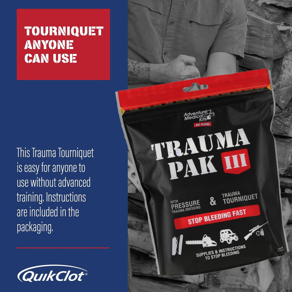 Adventure Medical Kit Trauma Pak III - Medical First Aid Kit - Emergency Trau...